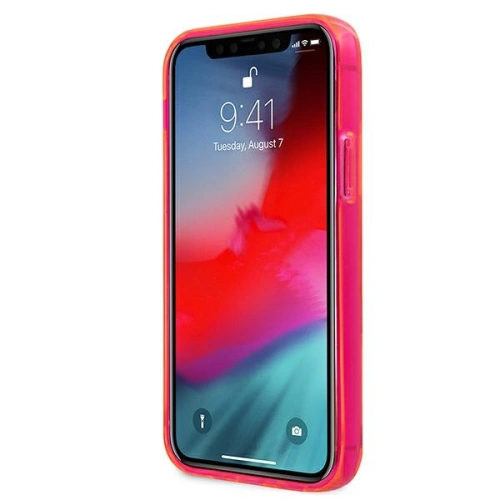 Kup Etui Karl Lagerfeld KLHCP12SCHTRP Apple iPhone 12 mini růžový/pink hardcase Glitter Choupette Fluo - KLD536PNK - {ean13} - Sklep Home Screen