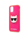 Kup Etui Karl Lagerfeld KLHCP12SCHTRP Apple iPhone 12 mini różowy/pink hardcase Glitter Choupette Fluo - KLD536PNK - {ean13} - Sklep Home Screen