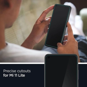Kup Spigen Xiaomi Gehärtetes Glas GLAS.tR Slim Mi 11 Lite LTE/5G [2 PACK] - SPN1627 - {ean13} - Sklep Home Screen