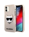 Etui Karl Lagerfeld KLHCP12SCHTUGLGO Apple iPhone 12 mini arany/hardcase Glitter Choupette