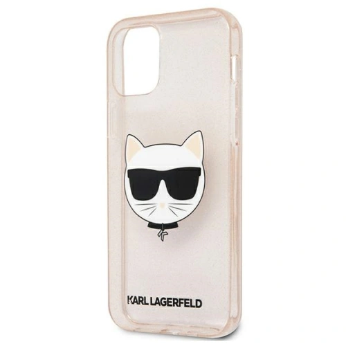 Kup Etui Karl Lagerfeld KLHCP12SCHTUGLGO Apple iPhone 12 mini arany/hardcase Glitter Choupette - KLD537GLD - {ean13} - Sklep Home Screen