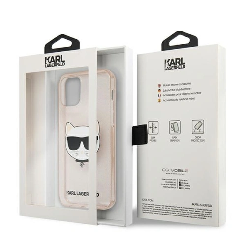 Kup Etui Karl Lagerfeld KLHCP12SCHTUGLGO Apple iPhone 12 mini arany/hardcase Glitter Choupette - KLD537GLD - {ean13} - Sklep Home Screen