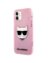 Kup Etui Karl Lagerfeld KLHCP12SCHTUGLP Apple iPhone 12 mini różowy/pink hardcase Glitter Choupette - KLD538PNK - {ean13} - Sklep Home Screen