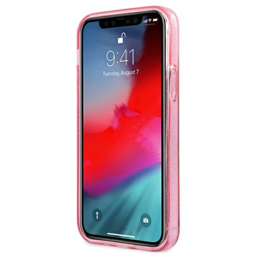 Kup Etui Karl Lagerfeld KLHCP12SCHTUGLP Apple iPhone 12 mini růžový/pink hardcase Glitter Choupette - KLD538PNK - {ean13} - Sklep Home Screen