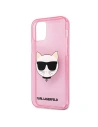 Kup Etui Karl Lagerfeld KLHCP12SCHTUGLP Apple iPhone 12 mini różowy/pink hardcase Glitter Choupette - KLD538PNK - {ean13} - Sklep Home Screen
