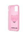 Kup Etui Karl Lagerfeld KLHCP12SCHTUGLP Apple iPhone 12 mini różowy/pink hardcase Glitter Choupette - KLD538PNK - {ean13} - Sklep Home Screen