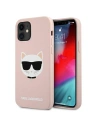 Etui Karl Lagerfeld KLHCP12SSLCHLP Apple iPhone 12 mini hardcase jasno różowy/light pink Silicone Choupette