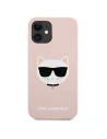 Kup Etui Karl Lagerfeld KLHCP12SSLCHLP Apple iPhone 12 mini hardcase jasno różowy/light pink Silicone Choupette - KLD540PNK - {ean13} - Sklep Home Screen