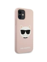 Kup Karl Lagerfeld Apple Tasche KLHCP12SSLCHLP iPhone 12 mini Hartschale hellrosa/hellrosa Silikon Choupette - KLD540PNK - {ean13} - Sklep Home Screen