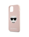 Kup Karl Lagerfeld Apple Tasche KLHCP12SSLCHLP iPhone 12 mini Hartschale hellrosa/hellrosa Silikon Choupette - KLD540PNK - {ean13} - Sklep Home Screen
