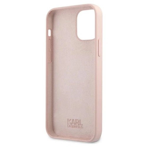 Kup Etui Karl Lagerfeld KLHCP12SSLCHLP Apple iPhone 12 mini hardcase jasno różowy/light pink Silicone Choupette - KLD540PNK - {ean13} - Sklep Home Screen
