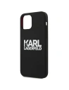 Kup Etui Karl Lagerfeld KLHCP12SSLKLRBK Apple iPhone 12 mini Szilikon Stack Logo fekete/black - KLD541BLK - {ean13} - Sklep Home Screen