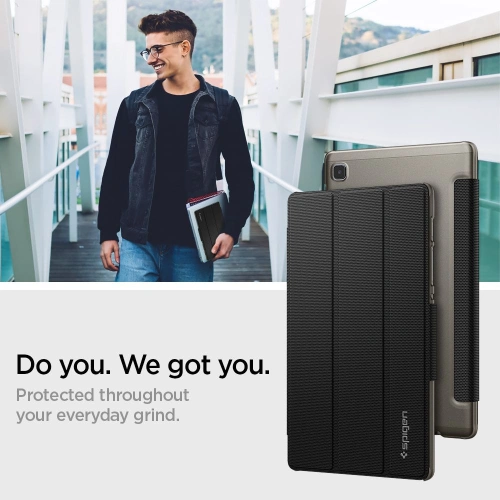 Kup Etui Spigen Liquid Air Folio Samsung Galaxy Tab A7 Lite 8.7 Fekete - SPN1630BLK - {ean13} - Sklep Home Screen