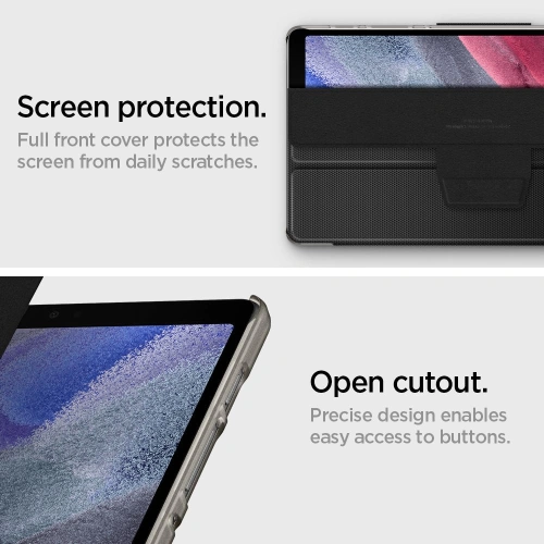 Kup Etui Spigen Liquid Air Folio Samsung Galaxy Tab A7 Lite 8.7 Fekete - SPN1630BLK - {ean13} - Sklep Home Screen