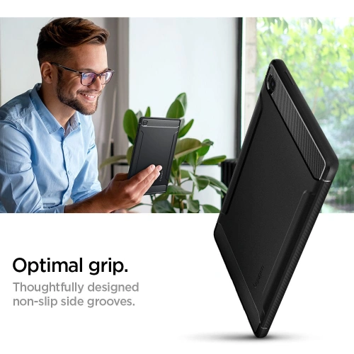 Kup Spigen Samsung Gehäuse Rugged Armor Galaxy Tab A7 Lite 8.7 Mattschwarz - SPN1631BLK - {ean13} - Sklep Home Screen