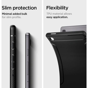 Kup Spigen Samsung Gehäuse Rugged Armor Galaxy Tab A7 Lite 8.7 Mattschwarz - SPN1631BLK - {ean13} - Sklep Home Screen