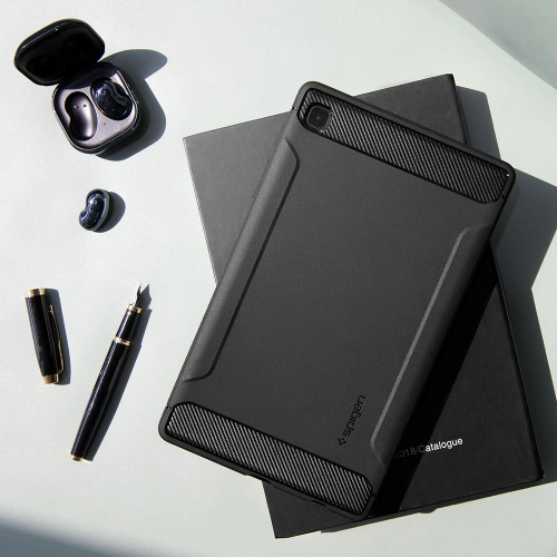 Kup Spigen Samsung Gehäuse Rugged Armor Galaxy Tab A7 Lite 8.7 Mattschwarz - SPN1631BLK - {ean13} - Sklep Home Screen