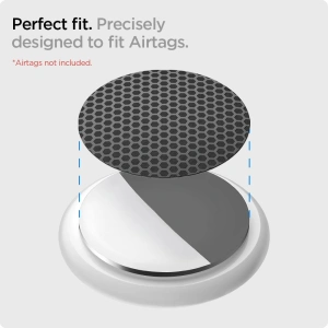 Kup Folia hydrożelowa Spigen Airskin Apple AirTag Carbon Black [4+4 PACK] - SPN1632BLK - {ean13} - Sklep Home Screen