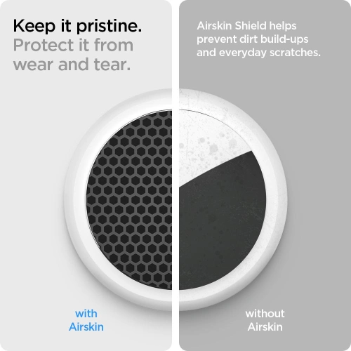 Kup Folia hydrogel Spigen Airskin Apple AirTag Carbon Black [4+4 PACK] - SPN1632BLK - {ean13} - Sklep Home Screen