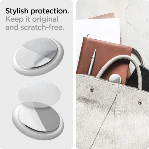 Kup Folia hydrogelová Spigen Airskin Apple AirTag Matná Čirá [4+4 PACK] - SPN1633MCL - {ean13} - Sklep Home Screen