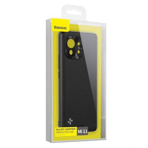 Buy Baseus Alloy Leather Xiaomi Mi 11 (black) - BSU2706BLK - {ean13} - Home Screen Store Europe