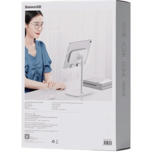 Podstavec stojan držák teleskopický Baseus na telefon/tablet (bílý)