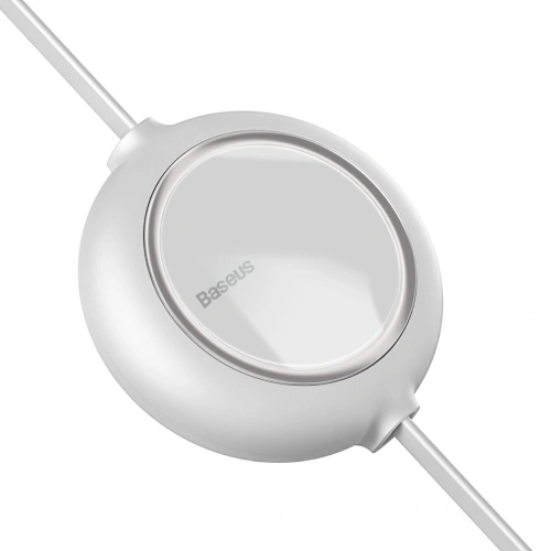 Kup Kabel USB 3w1 Baseus Bright Mirror, micro USB / Lightning / USB-C, plochý, 3.5A, 1.2m (bílá) - BSU2708WHT - {ean13} - Sklep Home Screen