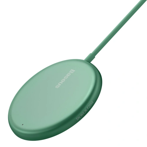 Buy Ładowarka indukcyjna z magnesem Baseus Simple Mini, MagSafe, 15W (green) - BSU2710GRN - {ean13} - Home Screen Store Europe