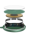 Buy Ładowarka indukcyjna z magnesem Baseus Simple Mini, MagSafe, 15W (green) - BSU2710GRN - {ean13} - Home Screen Store Europe
