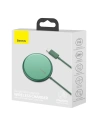 Buy Ładowarka indukcyjna z magnesem Baseus Simple Mini, MagSafe, 15W (green) - BSU2710GRN - {ean13} - Home Screen Store Europe
