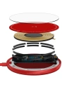 Buy Baseus Simple Mini Wireless Charger MagSafe, 15W (red) - BSU2711RED - {ean13} - Home Screen Store Europe