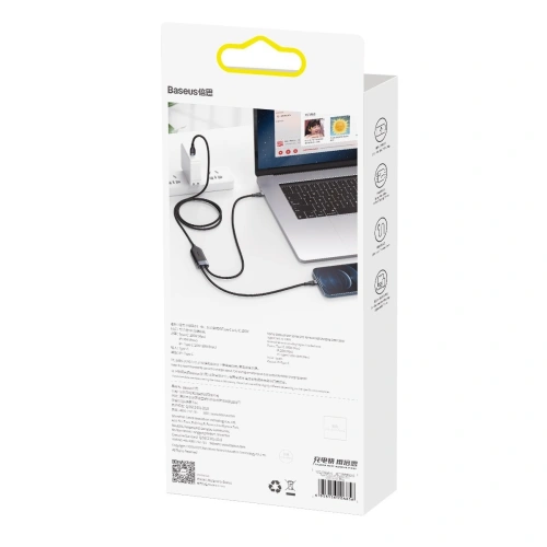 Kup Kabel USB-C Baseus Flash Series 2w1 USB-C / Lightning, 100W, 1.2m (černý) - BSU2713BLK - {ean13} - Sklep Home Screen