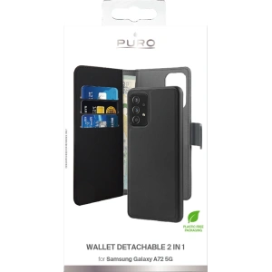 Kup Samsung PURO Geldbörse Abnehmbare 2-in-1 Tasche Galaxy A72 (schwarz) - PUR436BLK - {ean13} - Sklep Home Screen