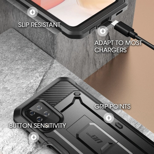 Buy Supcase Unicorn Beetle Pro Samsung Galaxy A12 Black - SPC163BLK - {ean13} - Home Screen Store Europe