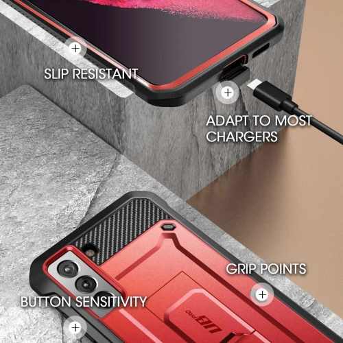 Kup Etui Supcase Unicorn Beetle Pro Samsung Galaxy S21 Metallic Red - SPC166RED - {ean13} - Sklep Home Screen