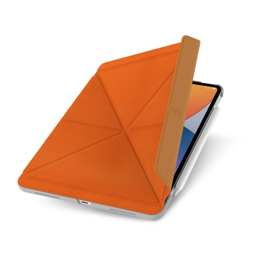 Kup Moshi Apple Hülle VersaCover iPad Pro 11 2018 (1. Generation)/iPad Air 10.9 2020/2022 (4. und 5. Generation) (Sienna Orange) - MOSH148SIEORA - {ean13} - Sklep Home Screen