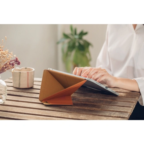 Kup Moshi Apple Hülle VersaCover iPad Pro 11 2018 (1. Generation)/iPad Air 10.9 2020/2022 (4. und 5. Generation) (Sienna Orange) - MOSH148SIEORA - {ean13} - Sklep Home Screen