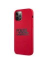 Kup Etui Karl Lagerfeld KLHCP12LSLKLRE Apple iPhone 12 Pro Max Silicone Stack Logo czerwony/red - KLD544RED - {ean13} - Sklep Home Screen