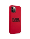 Kup Etui Karl Lagerfeld KLHCP12LSLKLRE Apple iPhone 12 Pro Max Silicone Stack Logo czerwony/red - KLD544RED - {ean13} - Sklep Home Screen
