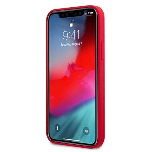 Kup Etui Karl Lagerfeld KLHCP12LSLKLRE Apple iPhone 12 Pro Max Silicone Stack Logo czerwony/red - KLD544RED - {ean13} - Sklep Home Screen