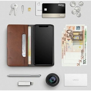Kup Etui UNIQ book Journa Apple iPhone 12 Pro Max szary/dark grey - UNIQ381GRY - {ean13} - Sklep Home Screen