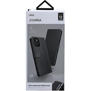 Kup Etui UNIQ book Journa Apple iPhone 12 Pro Max szary/dark grey - UNIQ381GRY - {ean13} - Sklep Home Screen