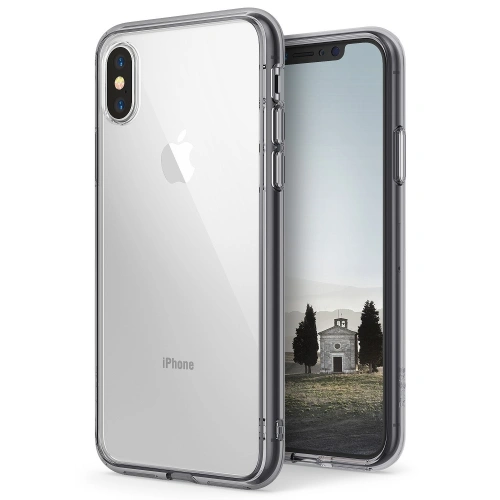 Kup Etui Ringke Fusion iPhone XS/X 5.8 Smoke Black - RGK754SM - {ean13} - Sklep Home Screen