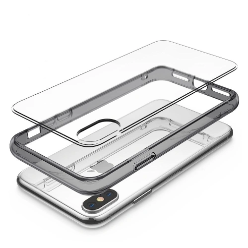 Kup Etui Ringke Fusion iPhone XS/X 5.8 Smoke Black - RGK754SM - {ean13} - Sklep Home Screen