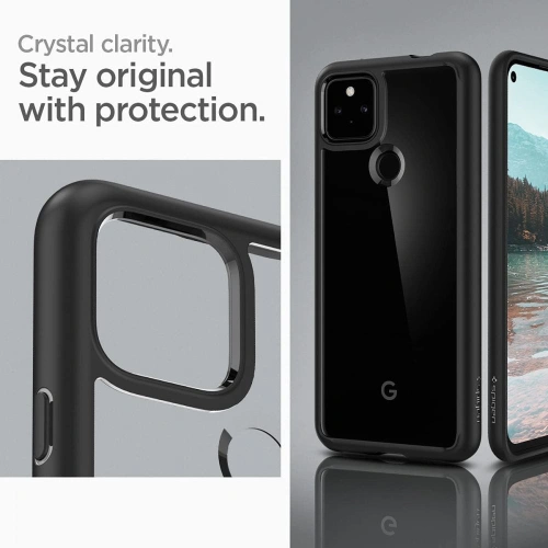 Kup Spigen Hülle Ultra Hybrid Google Pixel 5a Mattschwarz - SPN1637BLK - {ean13} - Sklep Home Screen