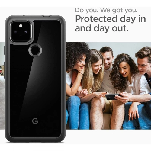 Kup Etui Spigen Ultra Hybrid Google Pixel 5a Matte Black - SPN1637BLK - {ean13} - Sklep Home Screen