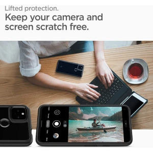 Buy Spigen Ultra Hybrid Google Pixel 5a Matte Black - SPN1637BLK - {ean13} - Home Screen Store Europe