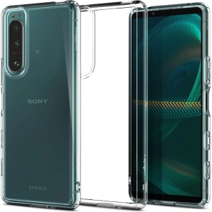 Kup Etui Spigen Ultra Hybrid Sony Xperia 5 III Crystal Clear - SPN1638CL - {ean13} - Sklep Home Screen