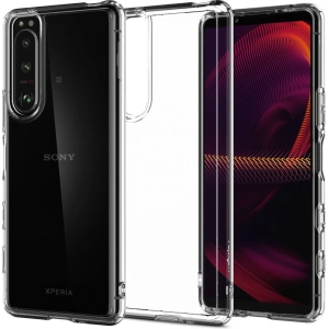 Kup Etui Spigen Ultra Hybrid Sony Xperia 5 III Crystal Clear - SPN1638CL - {ean13} - Sklep Home Screen