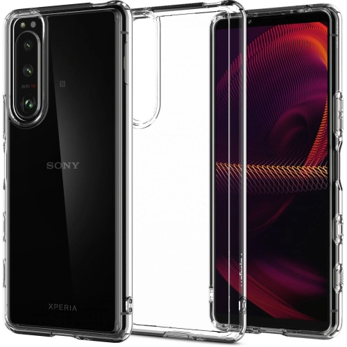 Kup Etui Spigen Ultra Hybrid Sony Xperia 5 III Crystal Clear - SPN1638CL - {ean13} - Sklep Home Screen